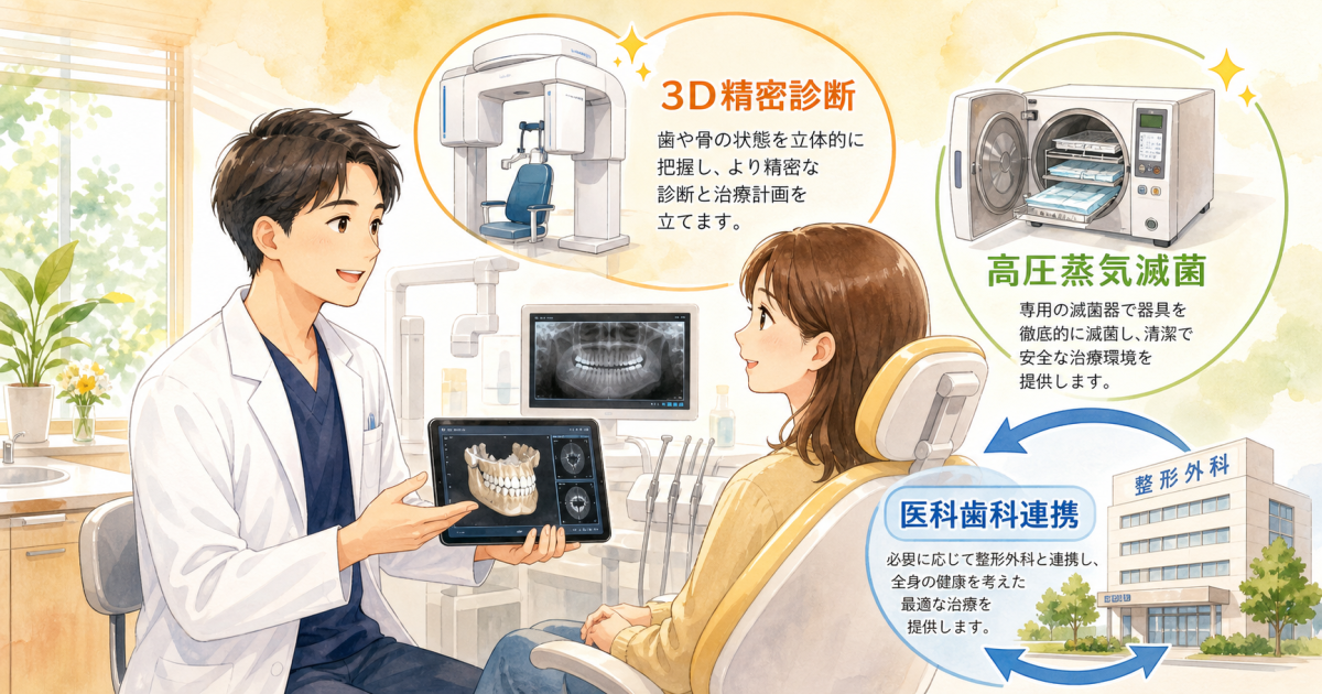 安全に歯科手術を受けるための「医科歯科連携」と紹介状（対診）の進め方