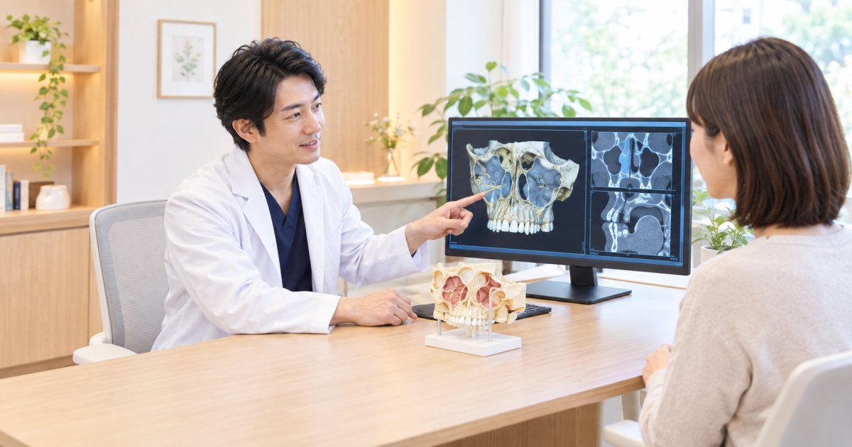 副鼻腔炎の既往がある方へ|サイナスリフトのリスクと注意点