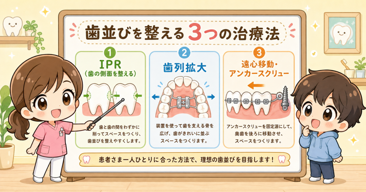 非抜歯矯正を無理に進めた場合に注意したい3つのリスク