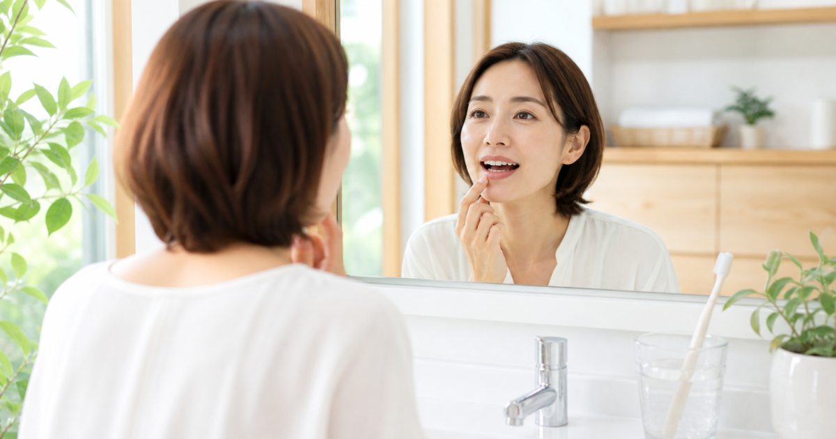 前歯の重なりが気になる?自宅でできる歯並びセルフチェック7選