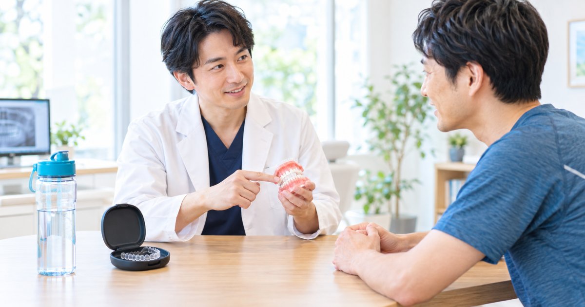 マウスピース矯正とスポーツの付き合い方|歯科医師が解説する注意点