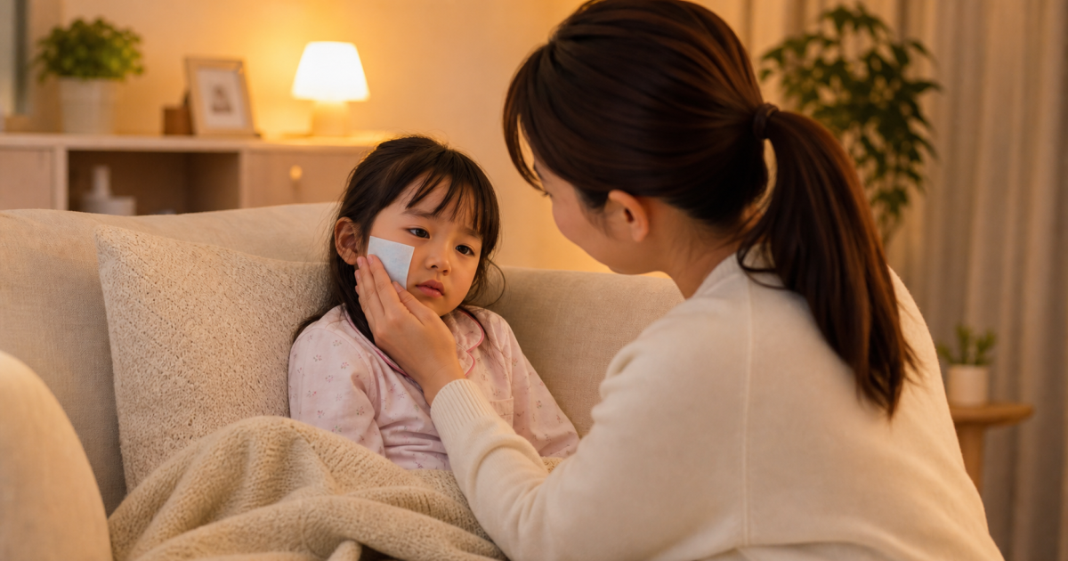 夜に子供の歯が痛い!焦る親が今すぐできる応急処置と救急の目安