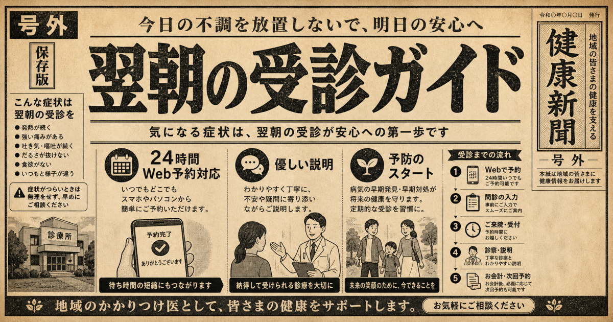 夜間救急に相談すべき?翌朝まで待てる?状況別の判断基準