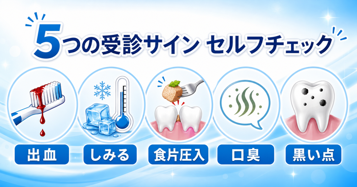 なぜ「痛くなってから歯科医院に行く」のは注意が必要なのか?後回しにするリスクを解説