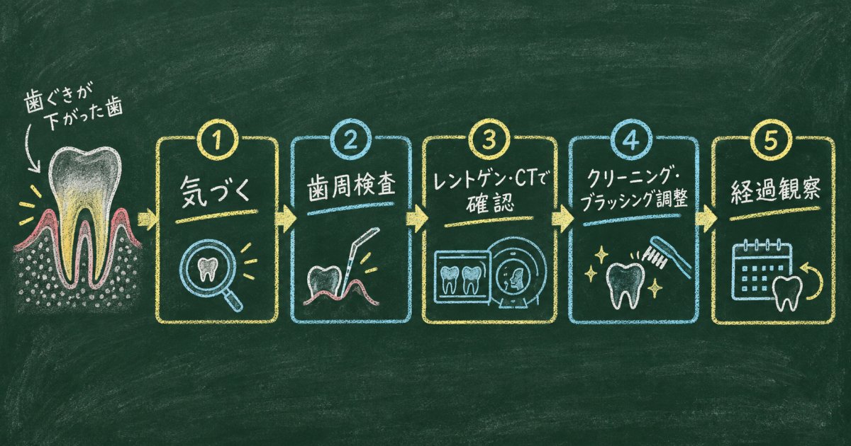 歯科医院で確認が必要な段階の目安と治療の選択肢