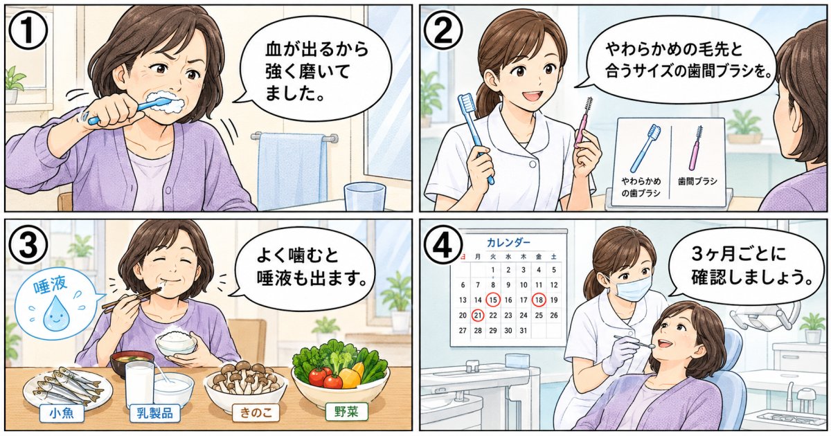 忙しい40代50代でも続けやすいセルフケアと歯科での定期管理