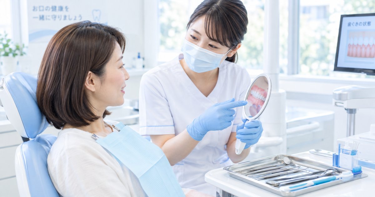 歯科の定期検診は何をする?受付から説明までの流れ